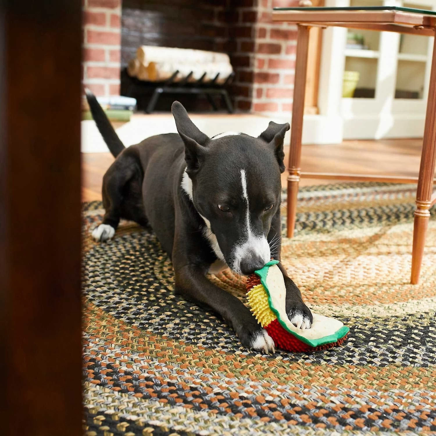 Frisco Pizza Slice Plush Squeaky Dog Toy & Frisco Taco Plush Squeaky Dog Toy 7 Frisco Pizza Slice Plush Squeaky Dog Toy & Frisco Taco Plush Squeaky Dog Toy - Image 7