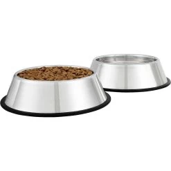 Frisco Fold & Carry Double Door Collapsible Wire Dog Crate & Mat Kit & Frisco Stainless Steel Bowl 14 Frisco Fold & Carry Double Door Collapsible Wire Dog Crate & Mat Kit & Frisco Stainless Steel Bowl -Frisco 303428 PT6. AC SS1800 V1623072749