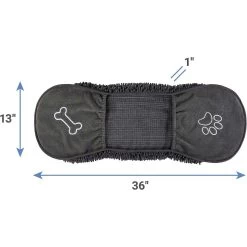 Frisco Microfiber Chenille Shammy Towel & Frisco Microfiber Chenille Paw Print Dog & Cat Mat, Dark Gray 11 Frisco Microfiber Chenille Shammy Towel & Frisco Microfiber Chenille Paw Print Dog & Cat Mat, Dark Gray -Frisco 303468 PT2. AC SS1800 V1623059252