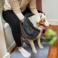 Frisco Microfiber Chenille Shammy Towel & Frisco Microfiber Chenille Paw Print Dog & Cat Mat, Dark Gray 13 Frisco Microfiber Chenille Shammy Towel & Frisco Microfiber Chenille Paw Print Dog & Cat Mat, Dark Gray -Frisco 303468 PT4. AC SS1800 V1623067964