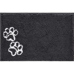 Frisco Microfiber Chenille Shammy Towel & Frisco Microfiber Chenille Paw Print Dog & Cat Mat, Dark Gray 14 Frisco Microfiber Chenille Shammy Towel & Frisco Microfiber Chenille Paw Print Dog & Cat Mat, Dark Gray -Frisco 303468 PT5. AC SS1800 V1623034648