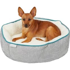 Frisco Sherpa Dog & Cat Blanket & Frisco Sherpa Hexagon Bolster Cat & Dog Bed 12 Frisco Sherpa Dog & Cat Blanket & Frisco Sherpa Hexagon Bolster Cat & Dog Bed -Frisco 303598 PT4. AC SS1800 V1623089541