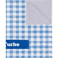 Frisco Personalized Gingham Plaid Soft Fleece Cat & Dog Blanket, 30" X 40" -Frisco 304001 PT2. AC SS1800 V1637608944