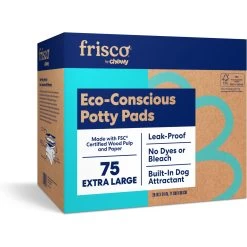 Frisco Extra Large Eco-Conscious Dog Training & Potty Pads