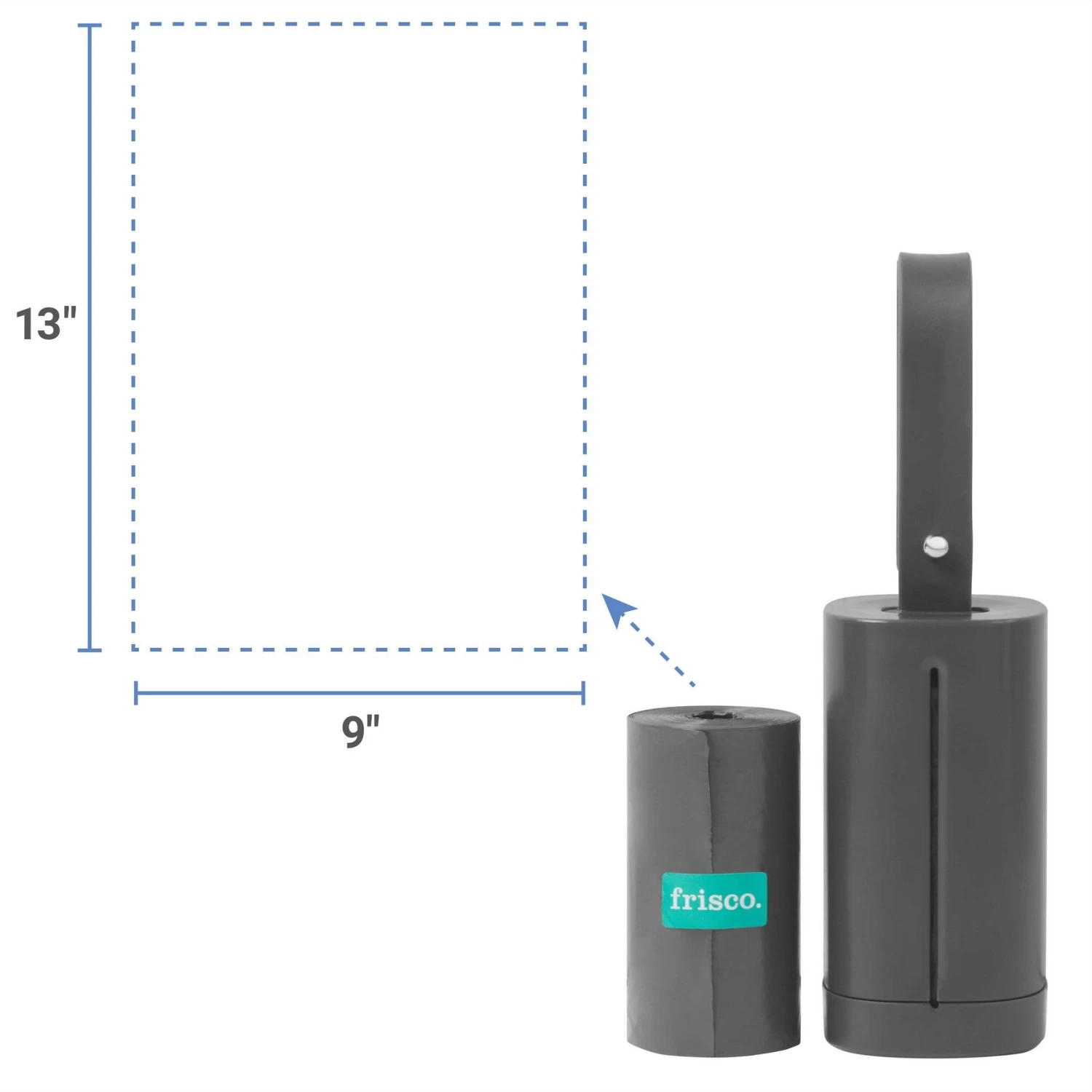 Frisco Poop Bag Square Design Dispenser 3 Frisco Poop Bag Square Design Dispenser - Image 3