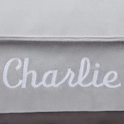 Frisco Personalized Silver Bolstered Bed With Silver Check Bolster, X-Large 6 Frisco Personalized Silver Bolstered Bed With Silver Check Bolster, X-Large -Frisco 311772 PT3. AC SS1800 V1630594010