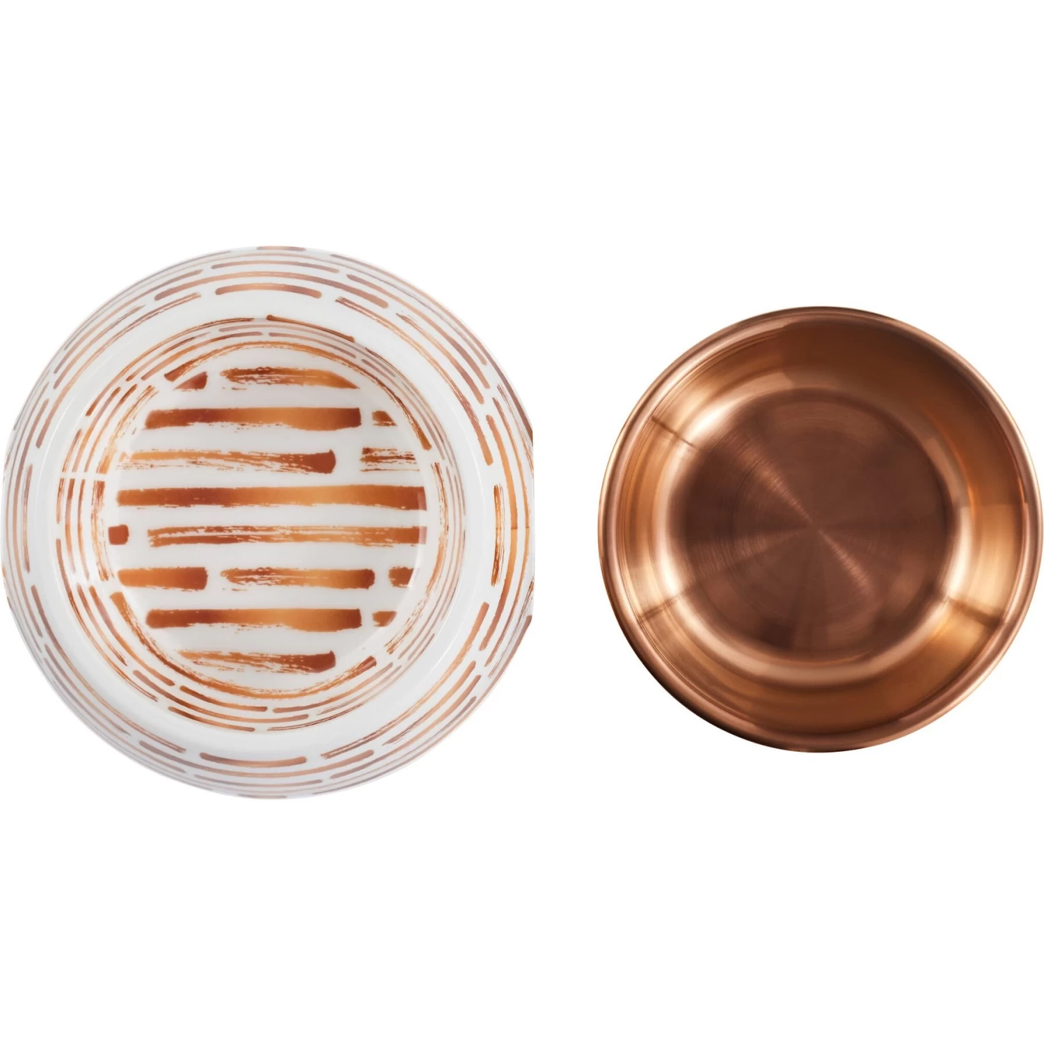 Frisco Copper Print Design Stainless Steel Dog & Cat Bowl 5 Frisco Copper Print Design Stainless Steel Dog & Cat Bowl - Image 5