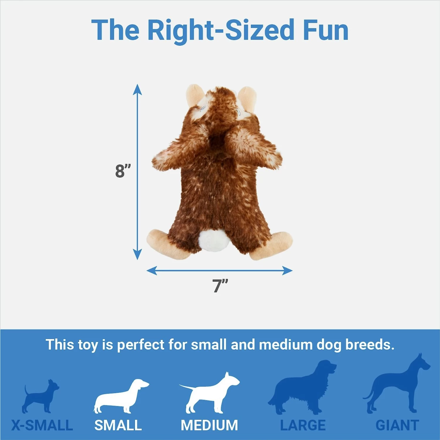 Frisco Realistic Plush Rabbit Plush Dog Toy, Small 2 Frisco Realistic Plush Rabbit Plush Dog Toy, Small - Image 2