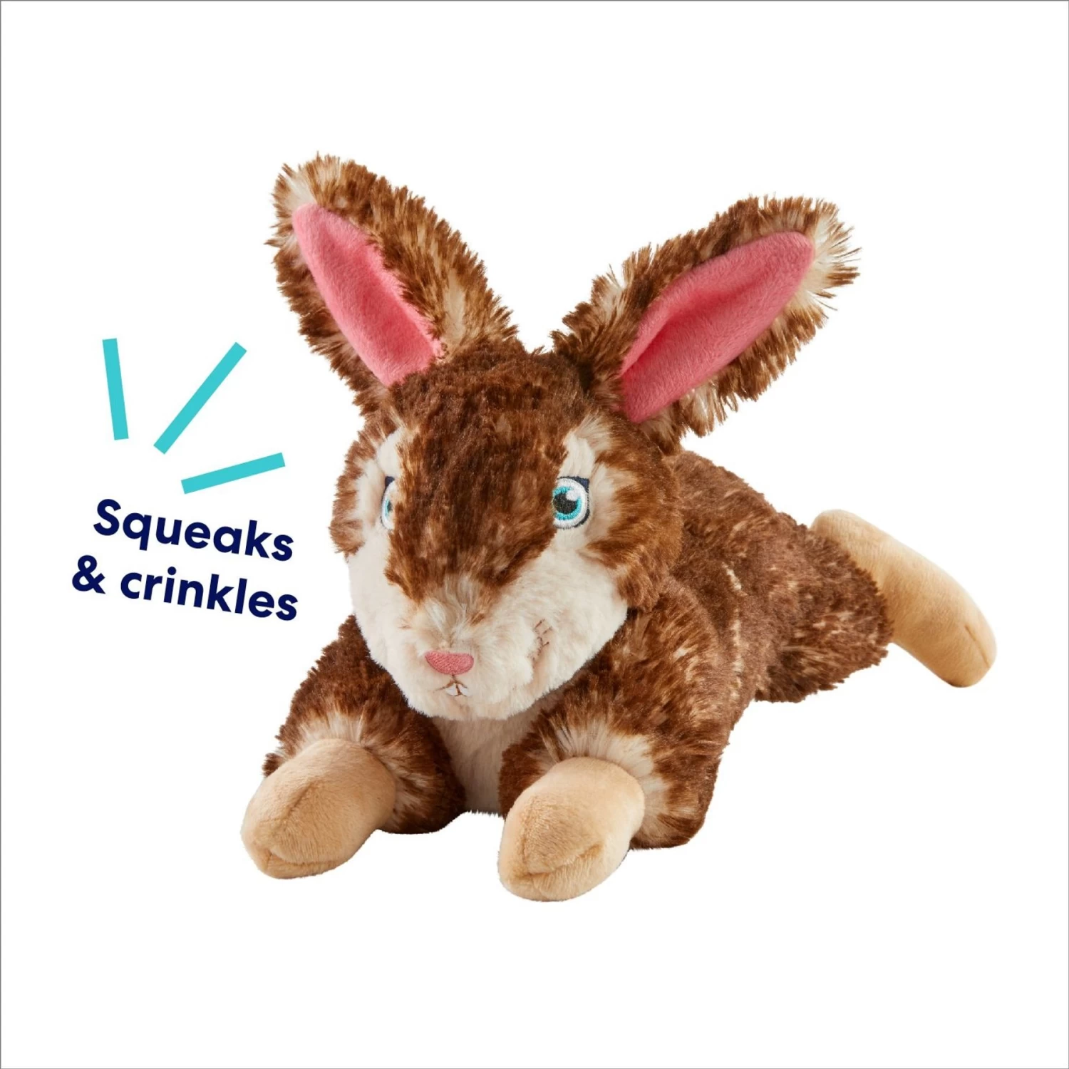 Frisco Realistic Rabbit Plush Squeaky Dog Toy 3 Frisco Realistic Rabbit Plush Squeaky Dog Toy - Image 3