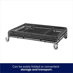 Frisco Ultimate Lightweight Heavy Duty Foldable & Stackable Steel Metal Single Door Dog Crate 10 Frisco Ultimate Lightweight Heavy Duty Foldable & Stackable Steel Metal Single Door Dog Crate -Frisco 326416 PT3. AC SS1800 V1646859919