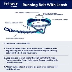 Frisco Outdoor Running Belt With Bungee Dog Leash 11 Frisco Outdoor Running Belt With Bungee Dog Leash -Frisco 331408 PT5. AC SS1800 V1663191469