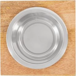 Frisco Premium Wood Elevated Single Dog & Cat Bowl -Frisco 331493 PT4. AC SS1800 V1657656892