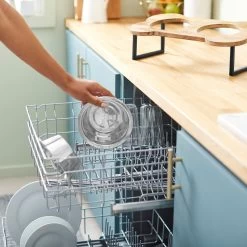 Frisco Premium Wood Elevated Bone Shape Stainless Steel Double Diner Dog & Cat Bowl, 3 Cup -Frisco 331497 PT6. AC SS1800 V1657656892