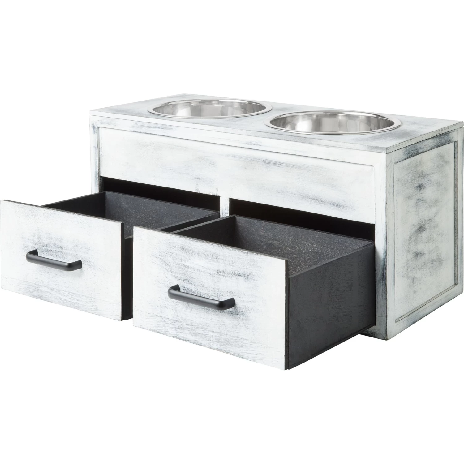 Frisco Premium Wood Elevated Large Breed Dog Bowl With Storage Station, 10 Cup 4 Frisco Premium Wood Elevated Large Breed Dog Bowl With Storage Station, 10 Cup - Image 4