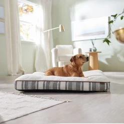 Frisco 12 Frisco Farmhouse Rectangular Gusset Dog Bed W/ Removable Cover