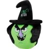 Frisco Halloween Bad Witch Round Plush Squeaky Dog Toy