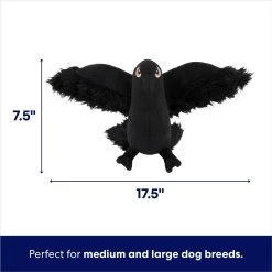 Frisco Halloween Crow Plush Squeaky Dog Toy 6 Frisco Halloween Crow Plush Squeaky Dog Toy -Frisco 344156 PT1. AC SS1800 V1689877960