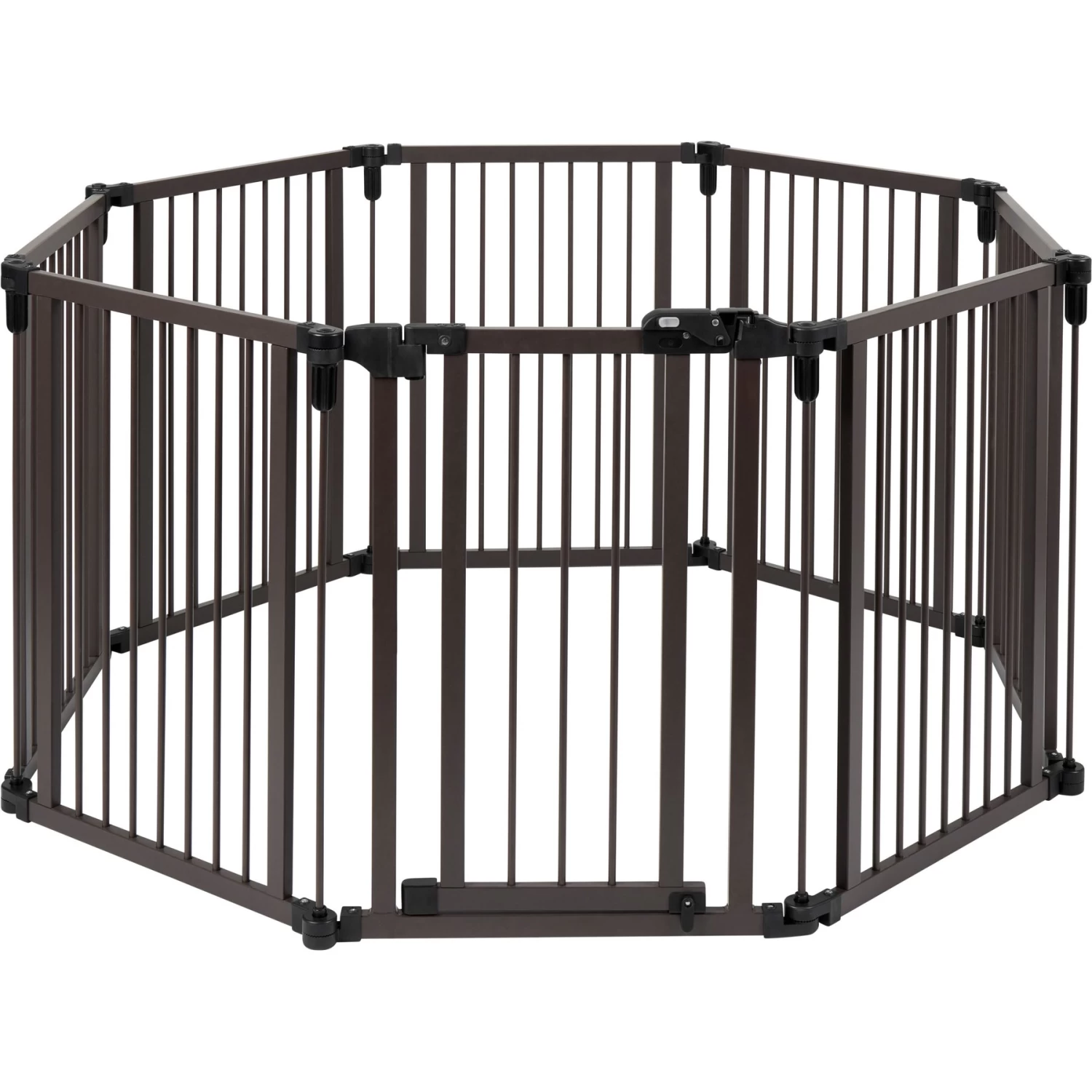 Frisco Wood & Metal 8-Panel Configurable Gate & Playpen 4 Frisco Wood & Metal 8-Panel Configurable Gate & Playpen - Image 4