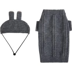 Frisco Bunny Hooded Dog & Cat Sweater 10 Frisco Bunny Hooded Dog & Cat Sweater -Frisco 353571 PT4. AC SS1800 V1659727099