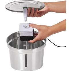 Frisco Stainless Steel Cactus & Leaf Dog & Cat Fountain 10 Frisco Stainless Steel Cactus & Leaf Dog & Cat Fountain -Frisco 355814 PT3. AC SS1800 V1665173922