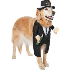Frisco Front Walking New Years Tuxedo Dog & Cat Costume -Frisco 358028 PT4. AC SS1800 V1660759323