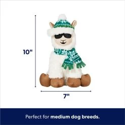 Frisco Holiday Fa La La Llama Plush Squeaky Dog Toy -Frisco 360924 PT1. AC SS1800 V1695046159