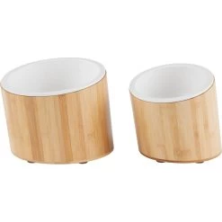 Frisco Elevated Slanted Bamboo Melamine Non-Skid Dog Bowl With Bamboo Stand 12 Frisco Elevated Slanted Bamboo Melamine Non-Skid Dog Bowl With Bamboo Stand -Frisco 363387 PT5. AC SS1800 V1657657267