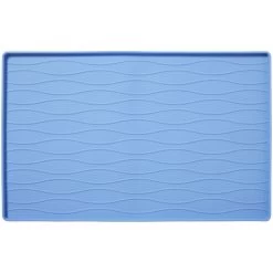 Frisco Silicone Dog & Cat Food Mat, Blue