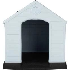 Frisco Plastic Outdoor Dog House With Elevated Platform 11 Frisco Plastic Outdoor Dog House With Elevated Platform -Frisco 370363 PT4. AC SS1800 V1659994338