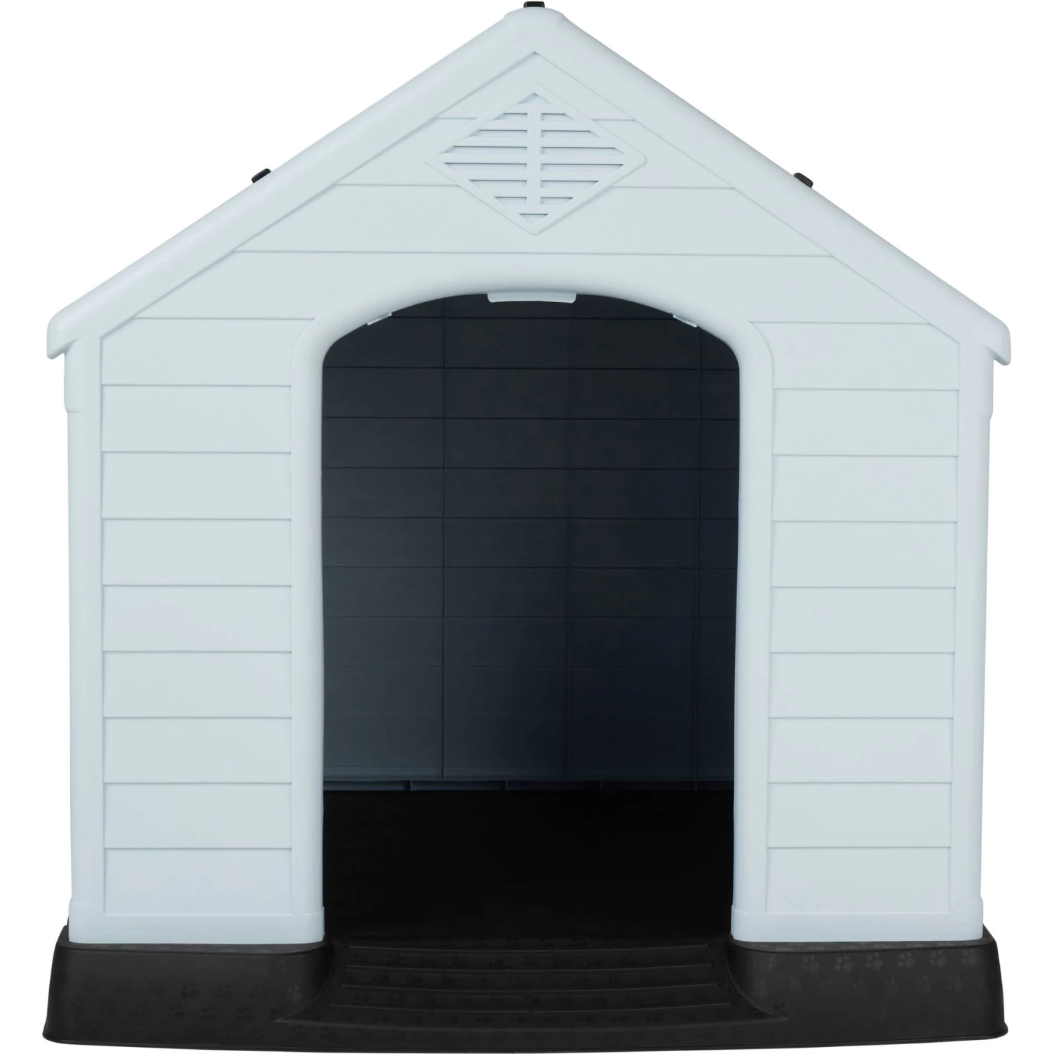 Frisco Plastic Outdoor Dog House With Elevated Platform 5 Frisco Plastic Outdoor Dog House With Elevated Platform - Image 5