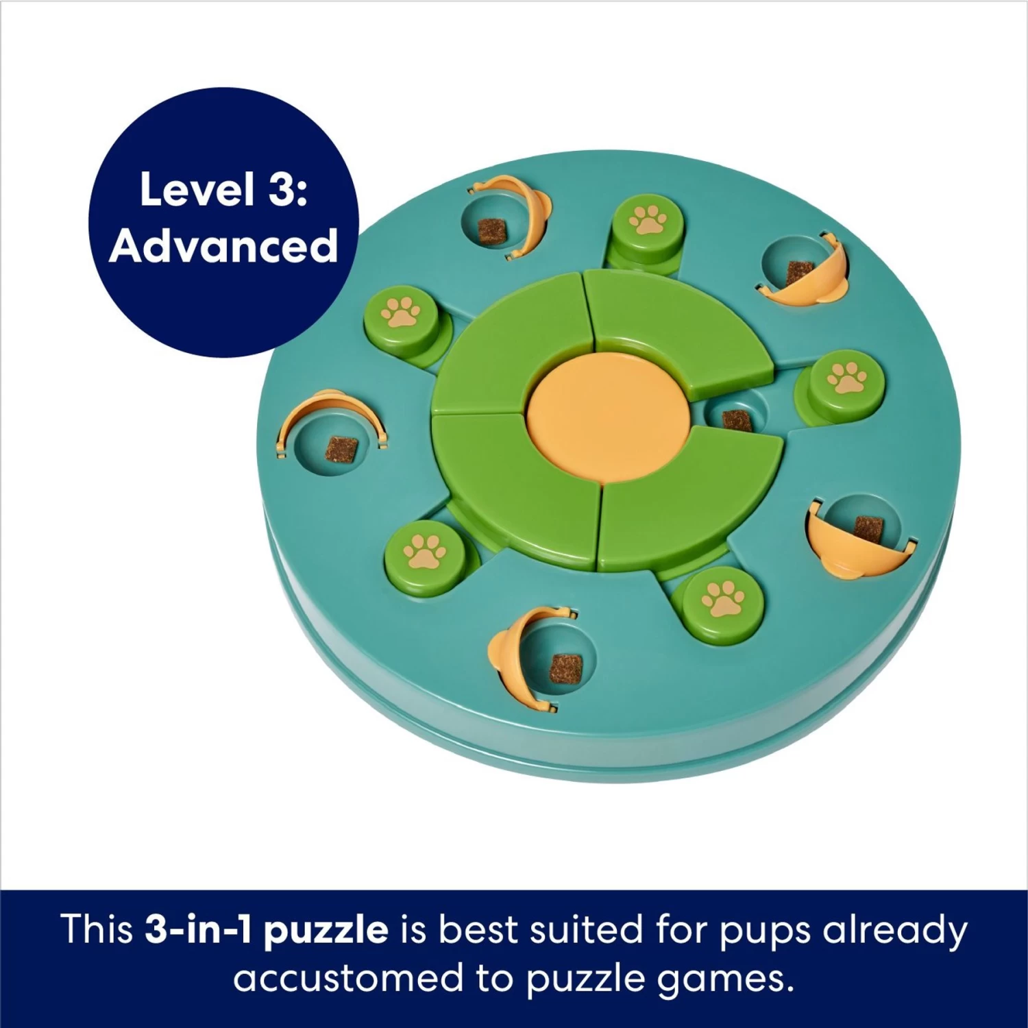 Frisco 3-in-1 Interactive Puzzle Dog Toy, Advanced 5 Frisco 3-in-1 Interactive Puzzle Dog Toy, Advanced - Image 5