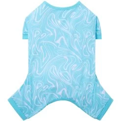 Frisco Blue Ocean Waves Dog & Cat Jersey PJs