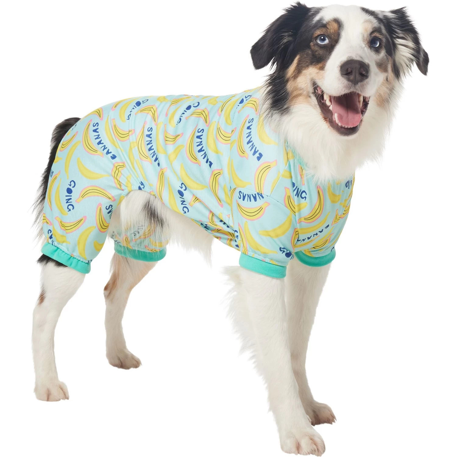 Frisco Go Bananas Dog & Cat Jersey PJs 1 Frisco Go Bananas Dog & Cat Jersey PJs