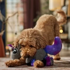 Frisco Halloween Midnight Unicorn Plush Squeaky Dog Toy -Frisco 667958 PT3. AC SS1800 V1689350103