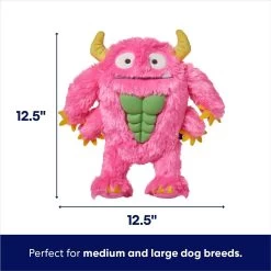 Frisco Halloween Zany Monster Muscle Plush Squeaky Dog Toy -Frisco 668166 PT1. AC SS1800 V1689343884