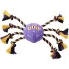 Frisco Halloween Magical Spider Plush With Rope Squeaky Dog Toy