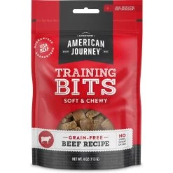 Frisco Giant Charcoal Dog Training & Potty Pads & American Journey Beef Recipe Grain-Free Soft & Chewy Training Bits Dog Treats -Frisco 678566 PT5. AC SS1800 V1681825351