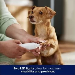 Rechargeable Cordless Cat & Dog 3-Speed Nail Grinder, White -Frisco 729774 PT4. AC SS1800 V1687894786