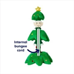 Frisco Holiday Elf In A Tree Bungee Plush Squeaky Dog Toy 8 Frisco Holiday Elf In A Tree Bungee Plush Squeaky Dog Toy -Frisco 739846 PT2. AC SS1800 V1695045362