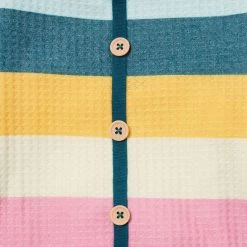 Frisco Cozy Waffle Knit Dog & Cat PJs, Stripe -Frisco 744246 PT6. AC SS1800 V1693233973