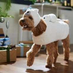 Frisco Polar Bear Ride-On Dog Costume 8 Frisco Polar Bear Ride-On Dog Costume -Frisco 747046 PT7. AC SS1800 V1694799828