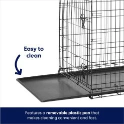 Frisco Fold & Carry Double Door Collapsible Wire Dog Crate 10 Frisco Fold & Carry Double Door Collapsible Wire Dog Crate -Frisco 88789 PT3. AC SS1800 V1667228692