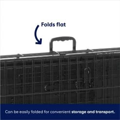 Frisco Fold & Carry Double Door Collapsible Wire Dog Crate 12 Frisco Fold & Carry Double Door Collapsible Wire Dog Crate -Frisco 88789 PT5. AC SS1800 V1667229533