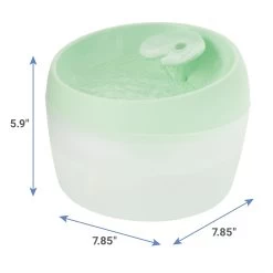 Frisco Whimsical Leaf Round Dog & Cat Fountain & Frisco Pet Fountain Replacement Filters -Frisco 933558 PT2. AC SS1800 V1692305202