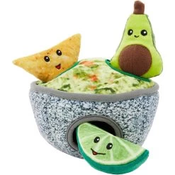 Frisco Trash Can & Raccoons Hide & Seek Puzzle Plush Squeaky Dog Toy & Frisco Guacamole Hide & Seek Puzzle Plush Squeaky Dog Toy -Frisco 962062 PT5. AC SS1800 V1694783037