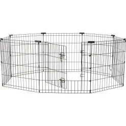 Frisco Wire Dog & Small Pet Exercise Pen With Step-Through Door -Frisco 97484 PT2. AC SS1800 V1657661187