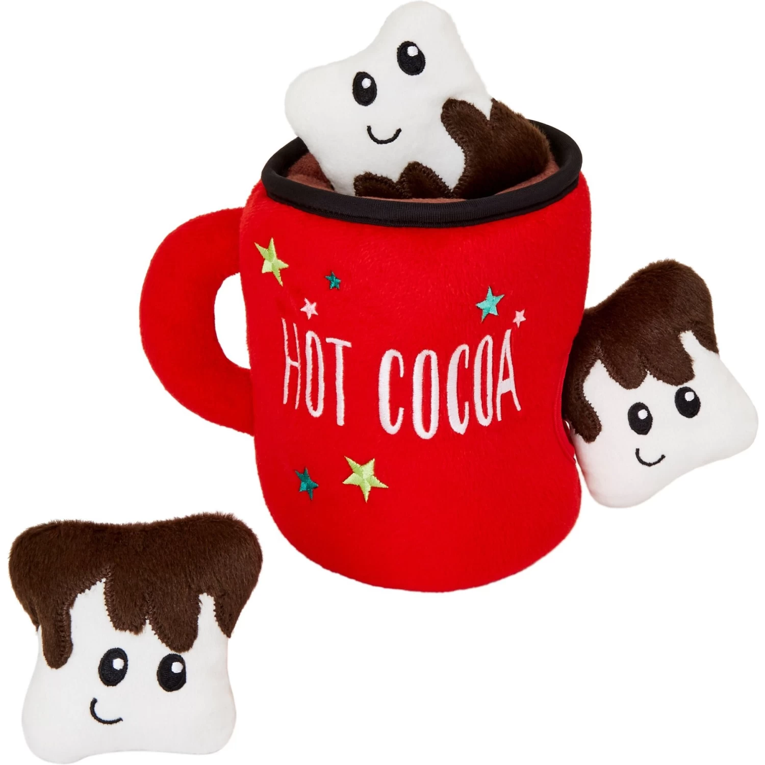 Frisco Holiday Hot Cocoa Hide & Seek Puzzle Plush Squeaky Dog Toy & Frisco Holiday North Pole Mailbox Hide & Seek Puzzle Plush Squeaky Dog Toy 2 Frisco Holiday Hot Cocoa Hide & Seek Puzzle Plush Squeaky Dog Toy & Frisco Holiday North Pole Mailbox Hide & Seek Puzzle Plush Squeaky Dog Toy - Image 2